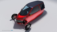 Inde&reg; Solar Powered Amphibian Electric Car with Human Assistance