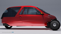 Inde&reg; Solar Powered Amphibian Electric Car with Human Assistance