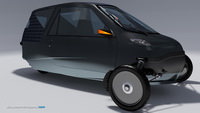 Inde&reg; Solar Powered Amphibian Electric Car with Human Assistance