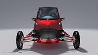 Inde&reg; Solar Powered Amphibian Electric Car with Human Assistance