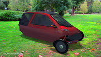 Inde&reg; Solar Powered Amphibian Electric Car with Human Assistance
